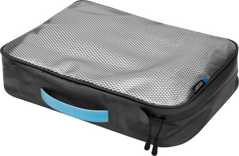 Load image into Gallery viewer, Cocoon Packing Cube with Laminated Net Top - Grey/Black Large By Cocoon