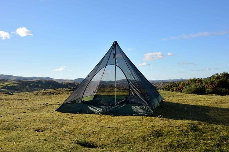 Load image into Gallery viewer, DD SuperLight Pyramid Mesh Tent By DD Hammocks