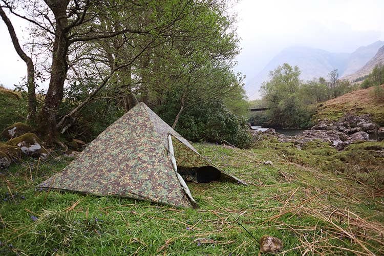 Load image into Gallery viewer, DD Hammocks Pyramid Tent - Multicamo By DD Hammocks