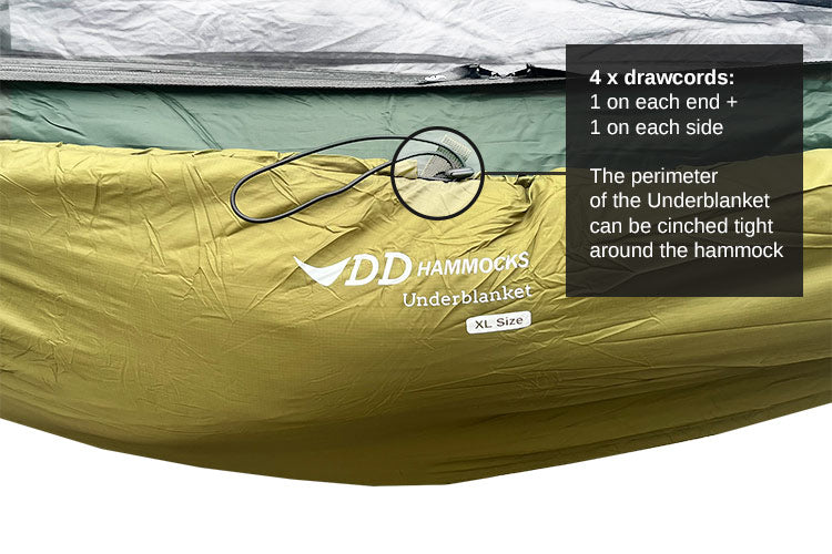 Load image into Gallery viewer, DD Hammock Underblanket XL - Olive Green By DD Hammocks