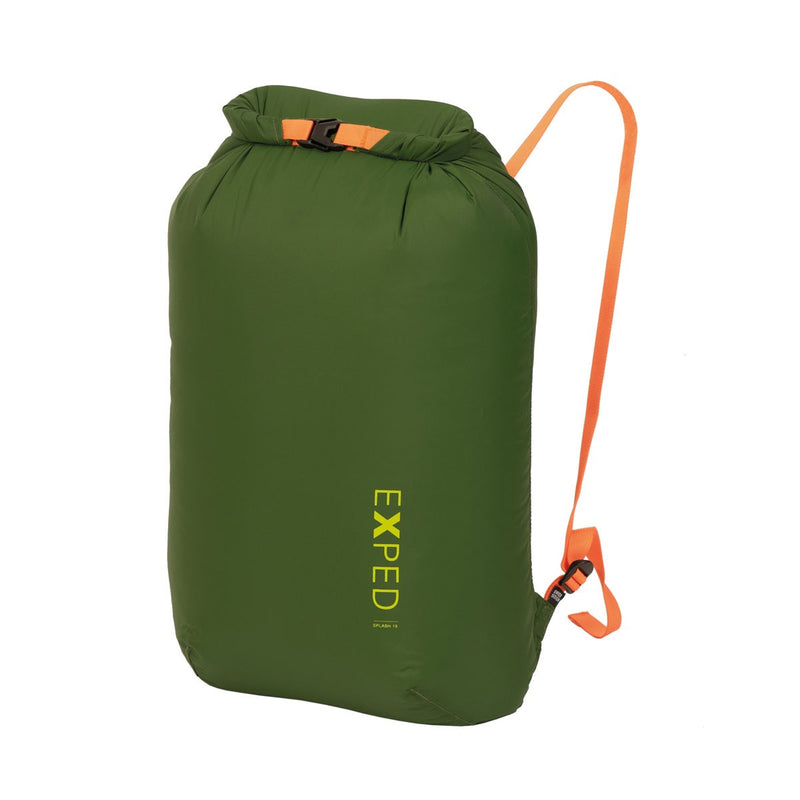 Load image into Gallery viewer, Exped Splash 15 Waterproof Backpack Dark Green By Exped
