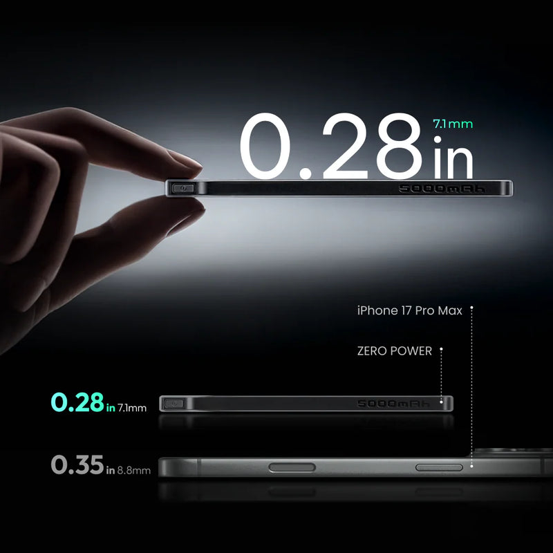 Load image into Gallery viewer, Flextail ZERO POWER 5,000C - The World's Lightest & Thinnest 5,000mAh Power Bank (85g) By Flextail Gear