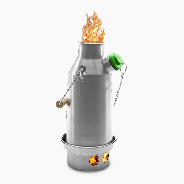 Load image into Gallery viewer, Kelly Kettle Trekker' Kit Fire Kettle and Stove (Stainless Steel) By Kelly Kettle