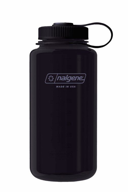 Load image into Gallery viewer, Nalgene 32oz / 1L Wide Mouth Sustain Water Bottle Odyssey Gray By Nalgene