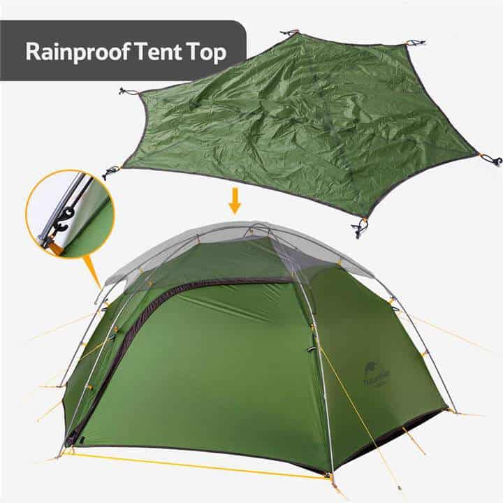 Load image into Gallery viewer, Naturehike Cloud Peak 2-Man Tent (Green) By NatureHike