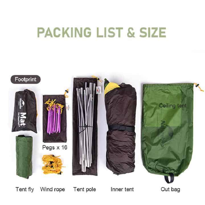 Load image into Gallery viewer, Naturehike Cloud Peak 2-Man Tent (Green) By NatureHike