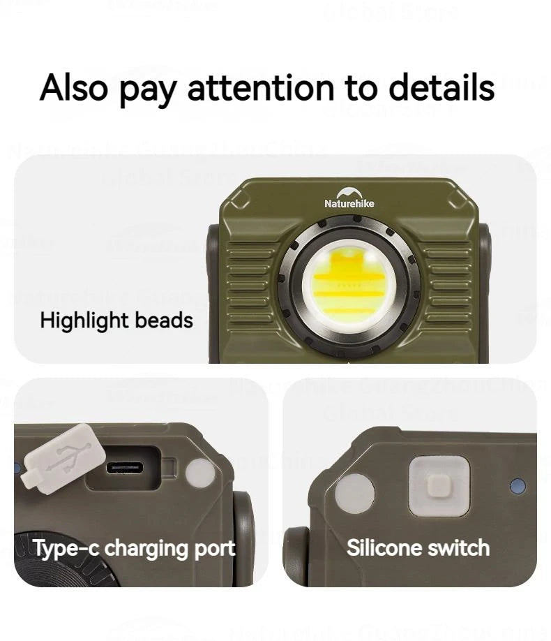 Load image into Gallery viewer, Naturehike Outdoor Floodlight With Red / White Light And adjustable beam By NatureHike