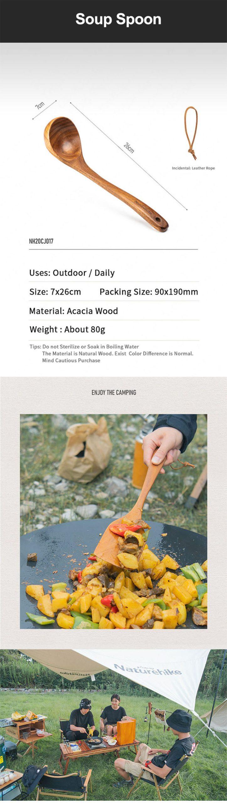 Load image into Gallery viewer, Naturehike Acacia Wood Spatula By NatureHike