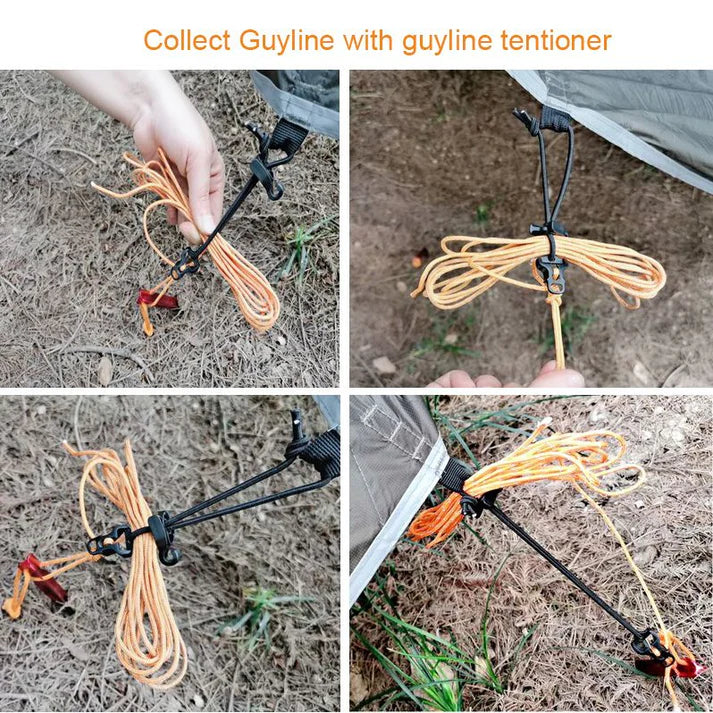 Load image into Gallery viewer, Onewind Guy Line Lock Tensioners And Tent Guyline Collection Systems - 10PCS By Onewind Outdoors