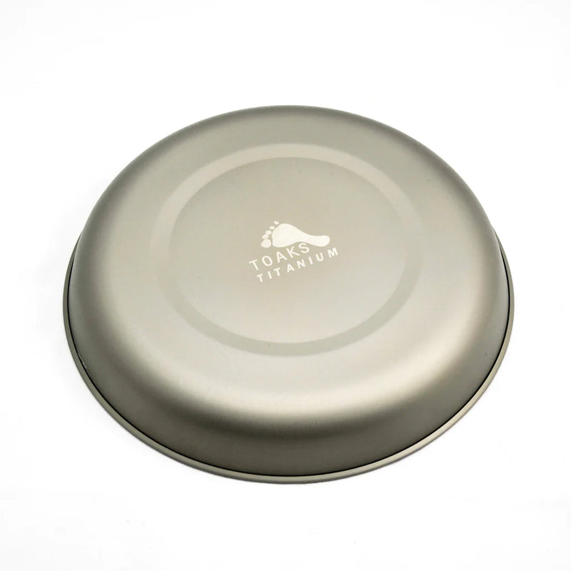 Load image into Gallery viewer, Toaks 190mm Ultralight Titanium Plate By Toaks Outdoors