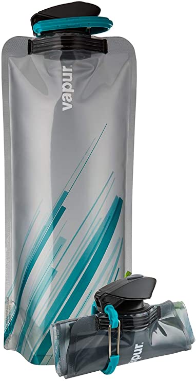 Load image into Gallery viewer, Vapur Wide Mouth 1.0L Folding Water Bottle (Various Colours) By Vapur