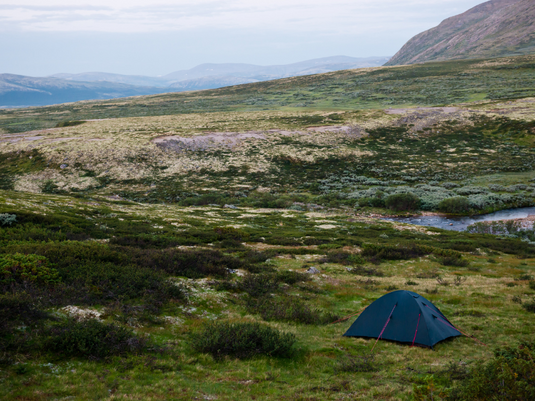 Wilding camping Scotland