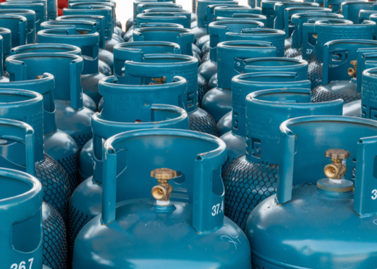 gas bottles
