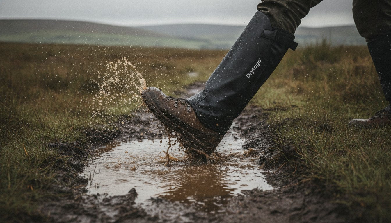 Origin Outdoors 'Drytogo' Gaiters: The Ultimate Protection for Wet UK Trails
