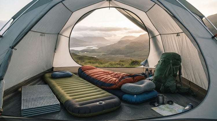 Sleeping Mats and Pillows: How to Choose the Right Camping Sleep Setup