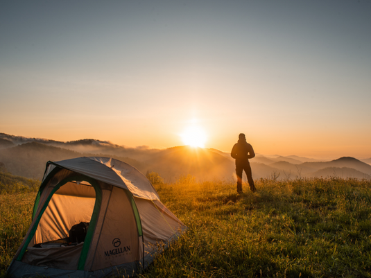 sunrise camping