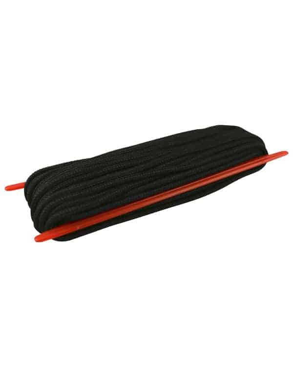 Load image into Gallery viewer, Kombat UK 15m 3mm Paracord (Various colours) Black By Kombat UK
