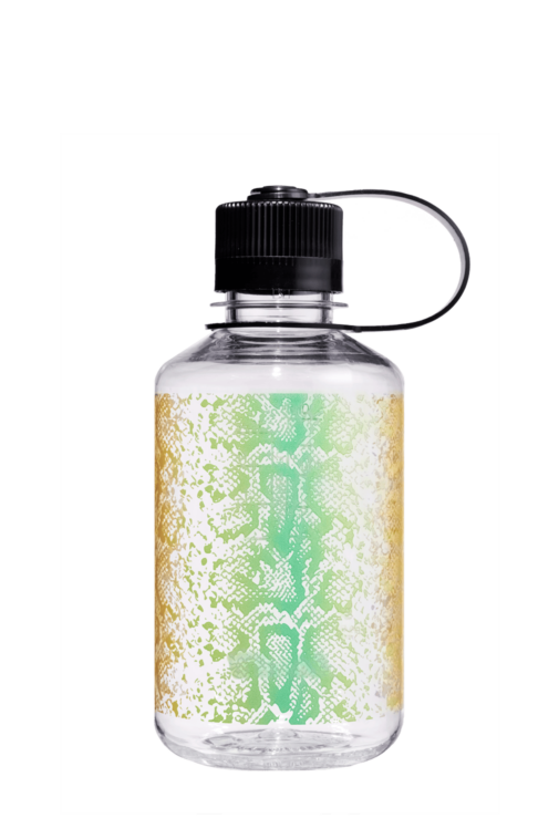Load image into Gallery viewer, Nalgene 0.5L Narrow Mouth Animal Print Bottle (Various Prints) Snake Print By Nalgene
