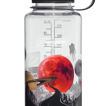 Nalgene 32oz / 1L Wide Mouth Sustain Water Bottle Surrealist Astro Motel By Nalgene