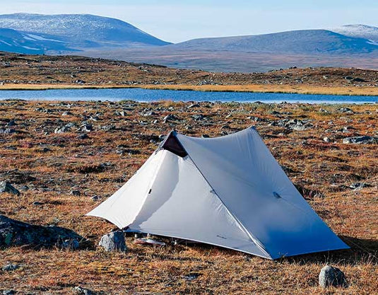 3FULGear Lanshan 2 / 4 Season / Grey Hiking Pole Tent By 3F UL GEAR