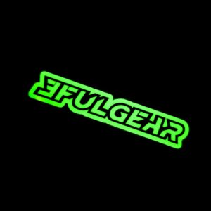 3F UL GEAR Glow In The Dark Sticker By 3F UL GEAR