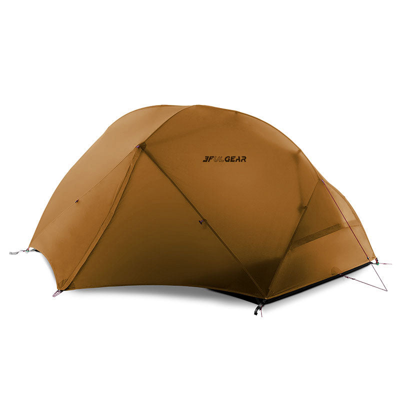 Load image into Gallery viewer, 3F UL Gear Floating Cloud 2 Person Tent - Khaki 3 Season By 3F UL GEAR
