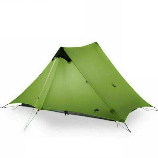 3F UL Gear Lanshan 2 Classic / 3 Season / Forest Green Hiking Pole Tent By 3F UL GEAR