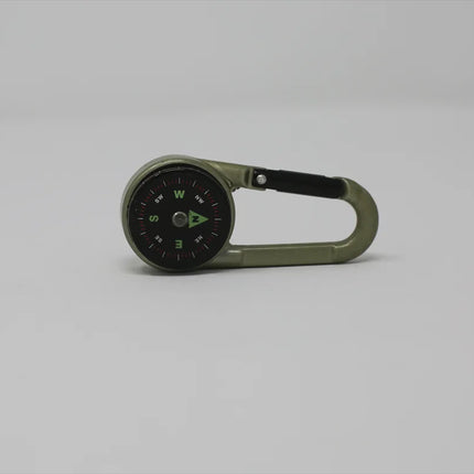 BCB International "3 in 1" Karabiner, Compass And Thermometer By BCB International