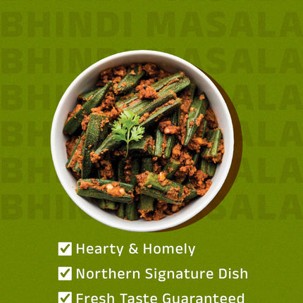 5 Minutes To Delhi Bhindi Masala Camping Meal (Vegan) By 5 Minutes To Delhi