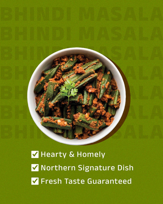 5 Minutes To Delhi Bhindi Masala Camping Meal (Vegan) By 5 Minutes To Delhi