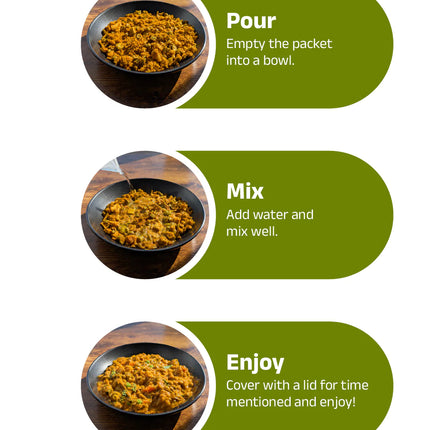 5 Minutes To Delhi Bhindi Masala Camping Meal (Vegan) By 5 Minutes To Delhi