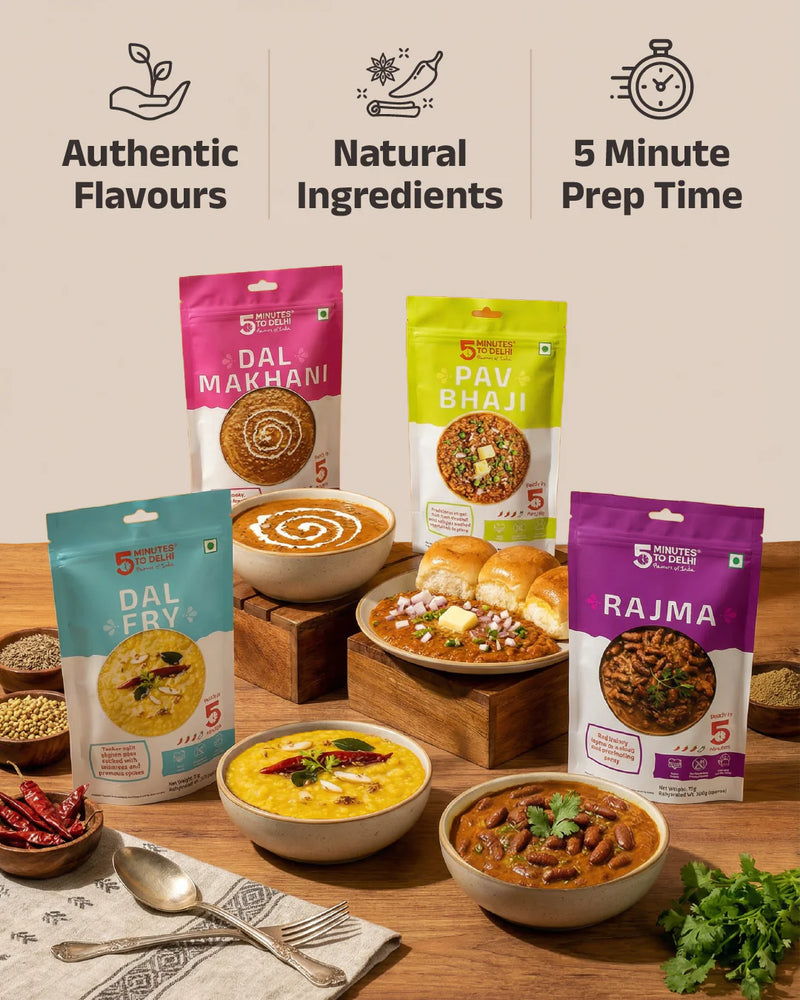 Load image into Gallery viewer, 5 Minutes To Delhi Bhindi Masala Camping Meal (Vegan) By 5 Minutes To Delhi

