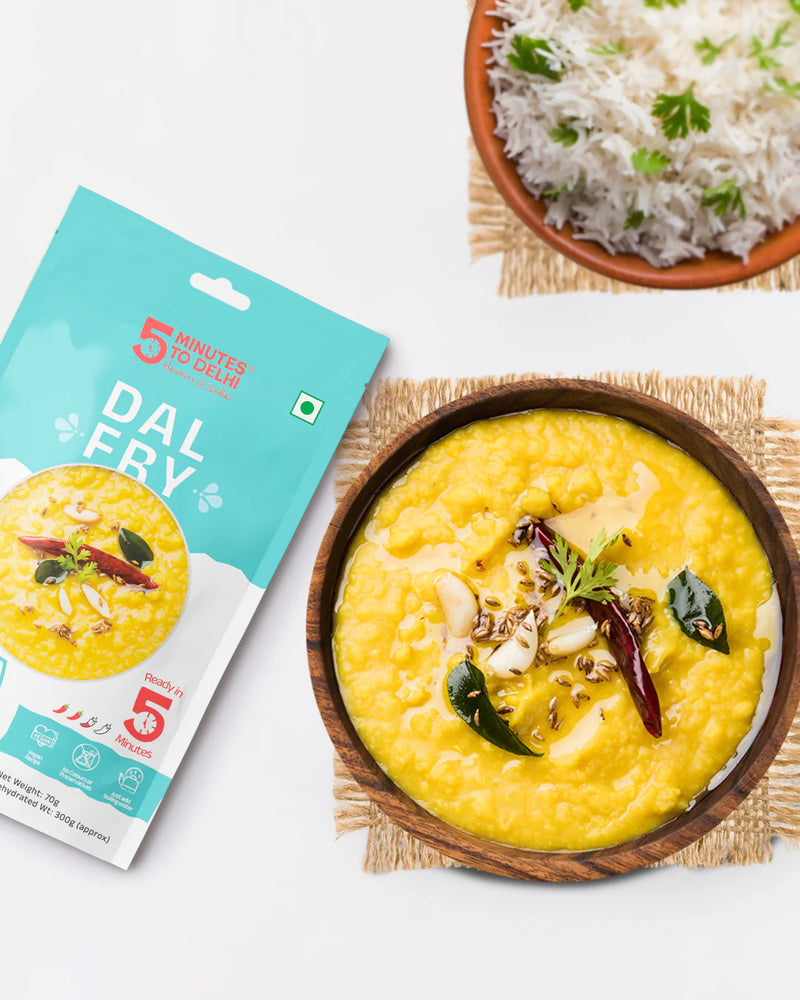 Load image into Gallery viewer, 5 Minutes To Delhi Dal Fry Camping Meal (Vegan) By 5 Minutes To Delhi
