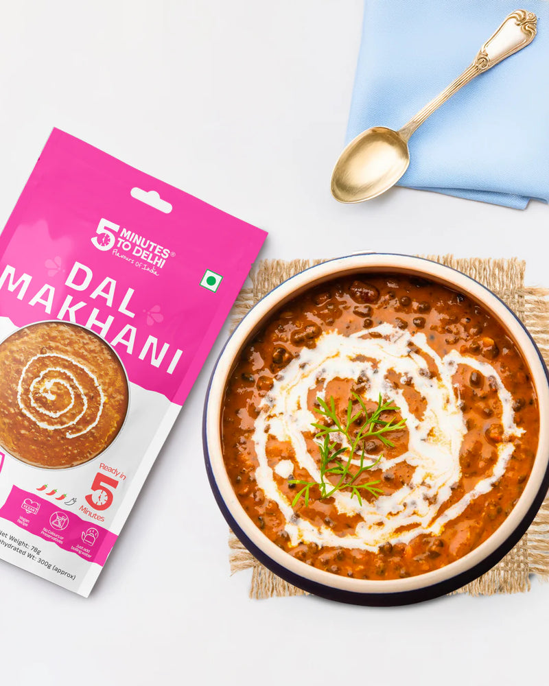 Load image into Gallery viewer, 5 Minutes To Delhi Dal Makhani Camping Meal (Vegan) By 5 Minutes To Delhi
