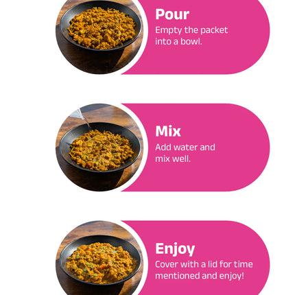 5 Minutes To Delhi Dal Makhani Camping Meal (Vegan) By 5 Minutes To Delhi