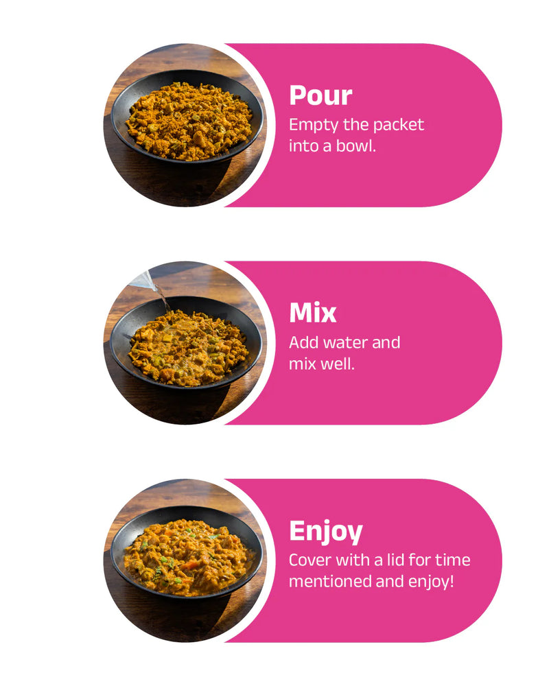 Load image into Gallery viewer, 5 Minutes To Delhi Dal Makhani Camping Meal (Vegan) By 5 Minutes To Delhi
