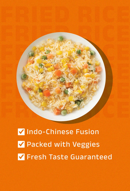 5 Minutes To Delhi Fried Rice Camping Meal (Vegan) By 5 Minutes To Delhi