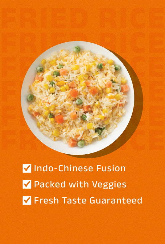5 Minutes To Delhi Fried Rice Camping Meal (Vegan) By 5 Minutes To Delhi