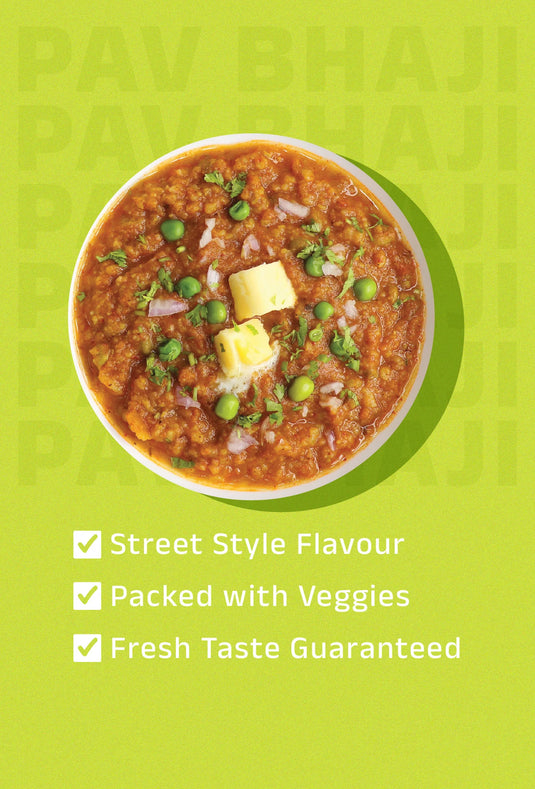 5 Minutes To Delhi Pav Bhaji Camping Meal (Vegan) By 5 Minutes To Delhi