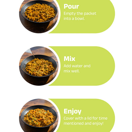 5 Minutes To Delhi Pav Bhaji Camping Meal (Vegan) By 5 Minutes To Delhi