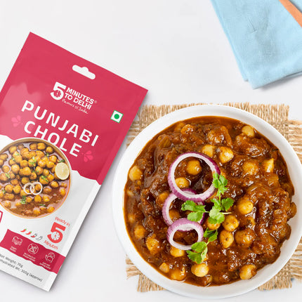 5 Minutes To Delhi Punjabi Chole Camping Meal (Vegan) By 5 Minutes To Delhi