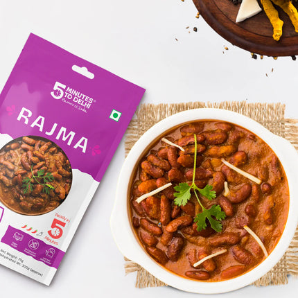 5 Minutes To Delhi Rajma Camping Meal (Vegan) By 5 Minutes To Delhi