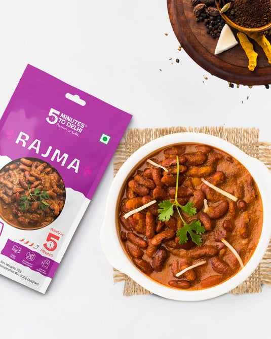 5 Minutes To Delhi Rajma Camping Meal (Vegan) By 5 Minutes To Delhi