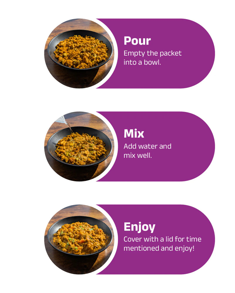 Load image into Gallery viewer, 5 Minutes To Delhi Rajma Camping Meal (Vegan) By 5 Minutes To Delhi
