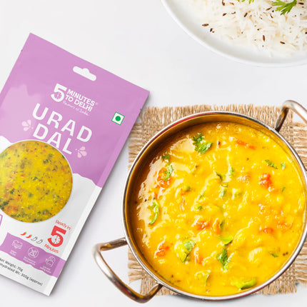 5 Minutes To Delhi Urad Dhal Camping Meal (Vegan) By 5 Minutes To Delhi