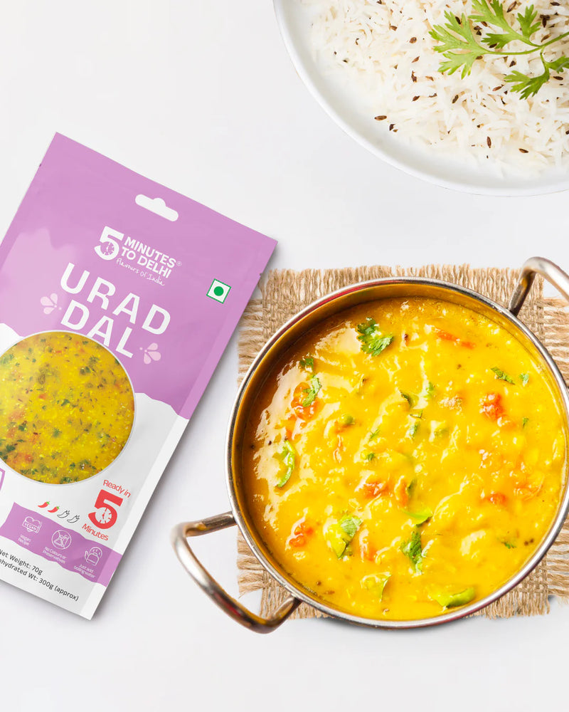 Load image into Gallery viewer, 5 Minutes To Delhi Urad Dhal Camping Meal (Vegan) By 5 Minutes To Delhi
