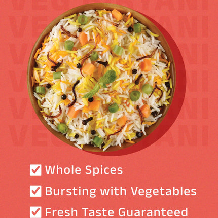 5 Minutes To Delhi Vegetable Biryani Camping Meal (Vegan) By 5 Minutes To Delhi