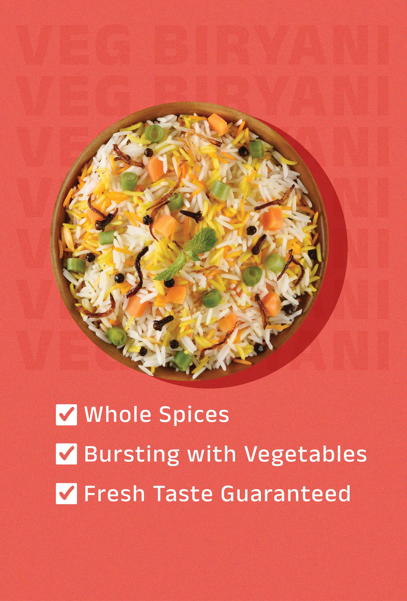 Load image into Gallery viewer, 5 Minutes To Delhi Vegetable Biryani Camping Meal (Vegan) By 5 Minutes To Delhi
