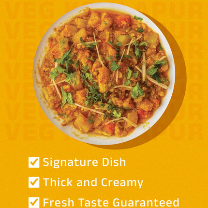 5 Minutes To Delhi Vegetable Kolhapuri Camping Meal (Vegan) By 5 Minutes To Delhi