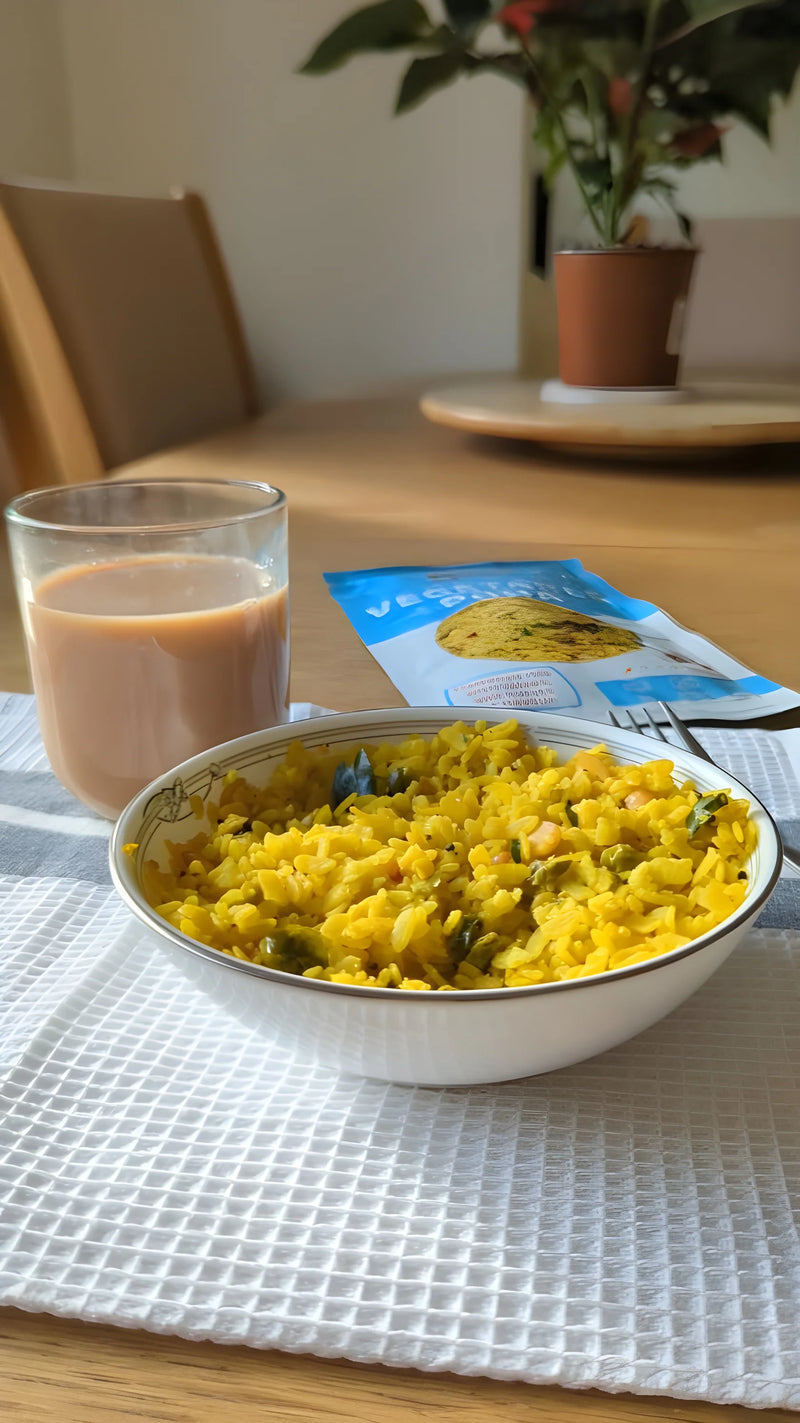 Load image into Gallery viewer, 5 Minutes To Delhi Vegetable Poha Camping Meal (Vegan) By 5 Minutes To Delhi
